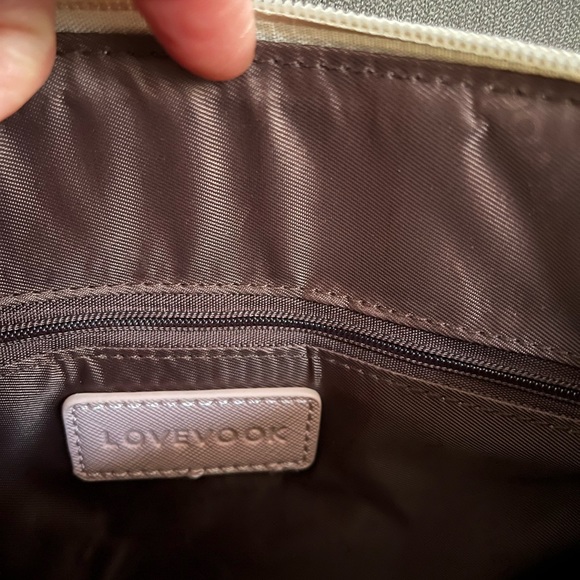 Brand New Lovevook Crossbody Bag Cream/Blush with Tassels Super Cute! - Picture 2 of 8